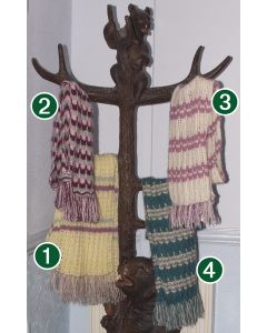 Kid Mohair Scarves - Hand-knitted